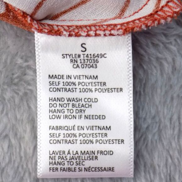 Paper Crane Babydoll Top Small Spaghetti Strap Patchwork Rust (BUNDLE PRICE $6) - Picture 5 of 5